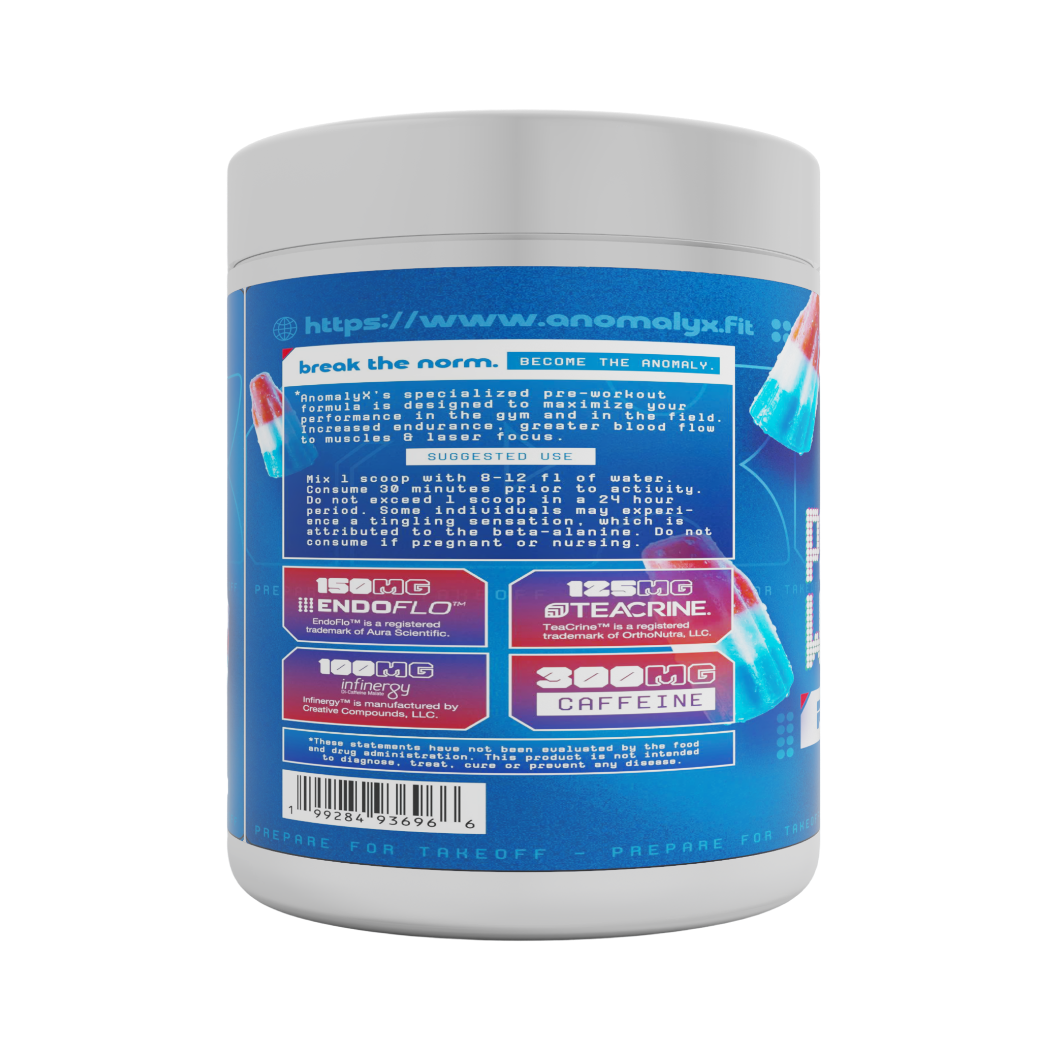 AnomalyX PreWorkout - Rocket Pop