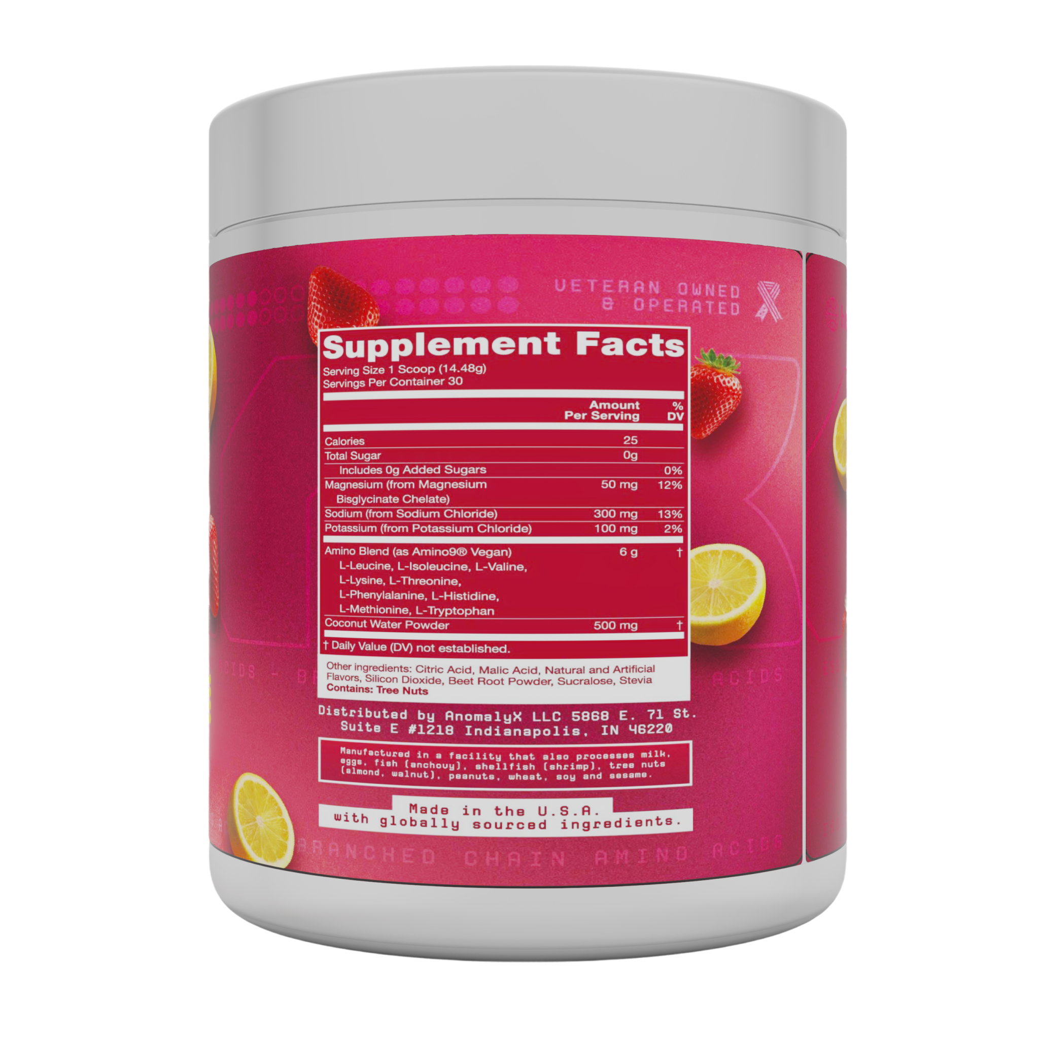 AnomalyX EAA+Hydration - Strawberry Lemonade
